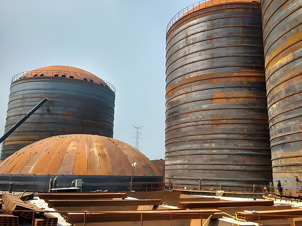 靖远焦粉钢板仓